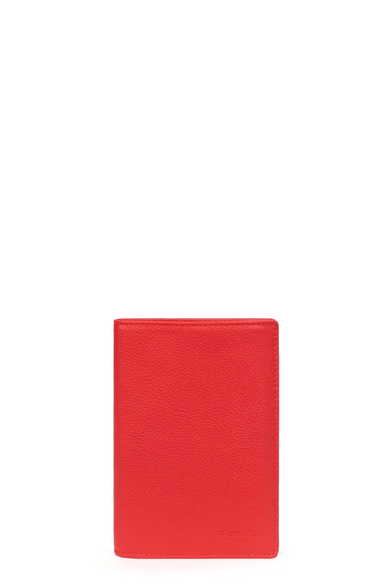 Portefeuille européen - 2 volets - Cuir