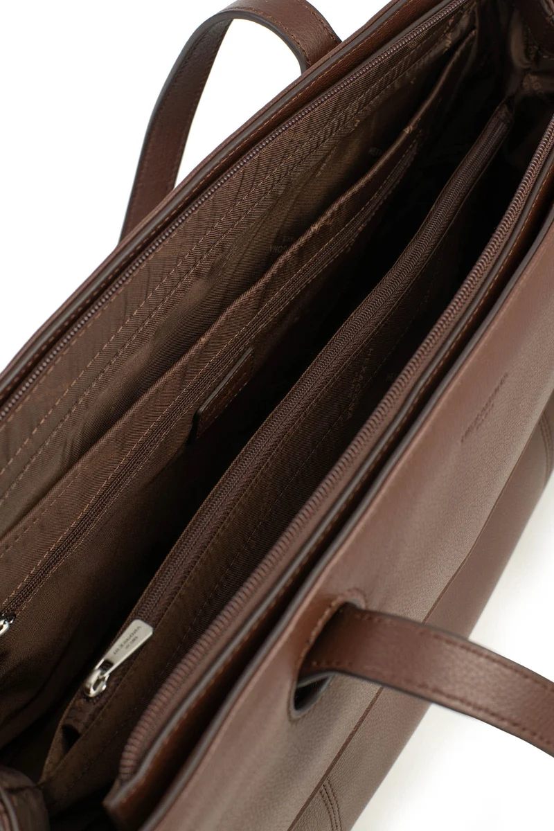 Sac porté épaule 2 anses - 13" & A4 - Cuir