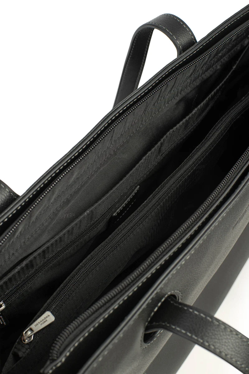 Sac porté épaule 2 anses - 13" & A4 - Cuir
