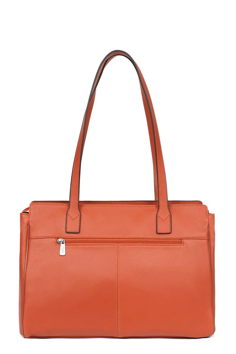 Sac porté épaule 2 anses - 13" & A4 - Cuir