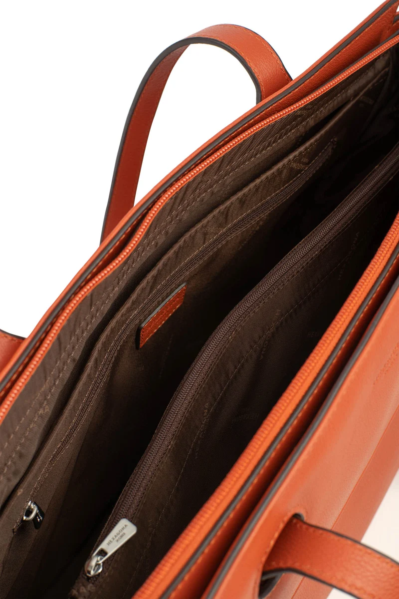 Sac porté épaule 2 anses - 13" & A4 - Cuir