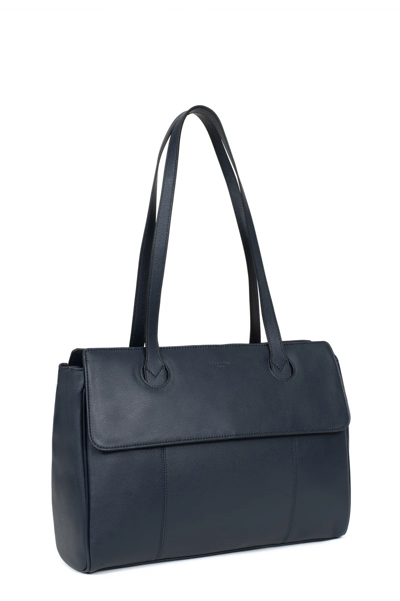 Sac porté épaule 2 anses - 13" & A4 - Cuir
