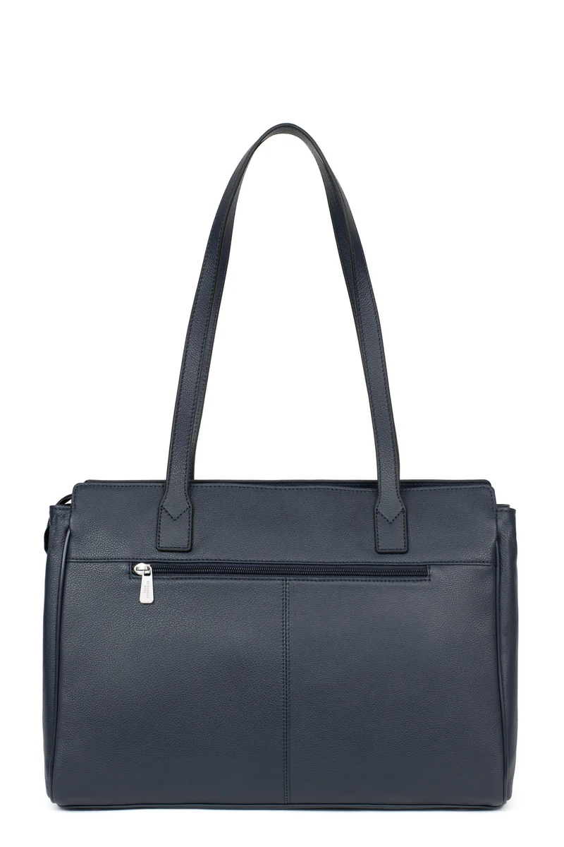 Sac porté épaule 2 anses - 13" & A4 - Cuir