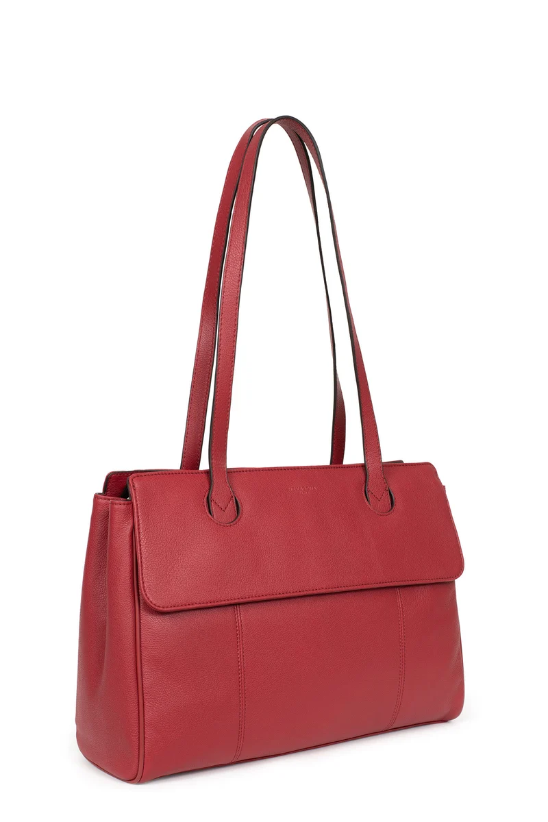 Sac porté épaule 2 anses - 13" & A4 - Cuir