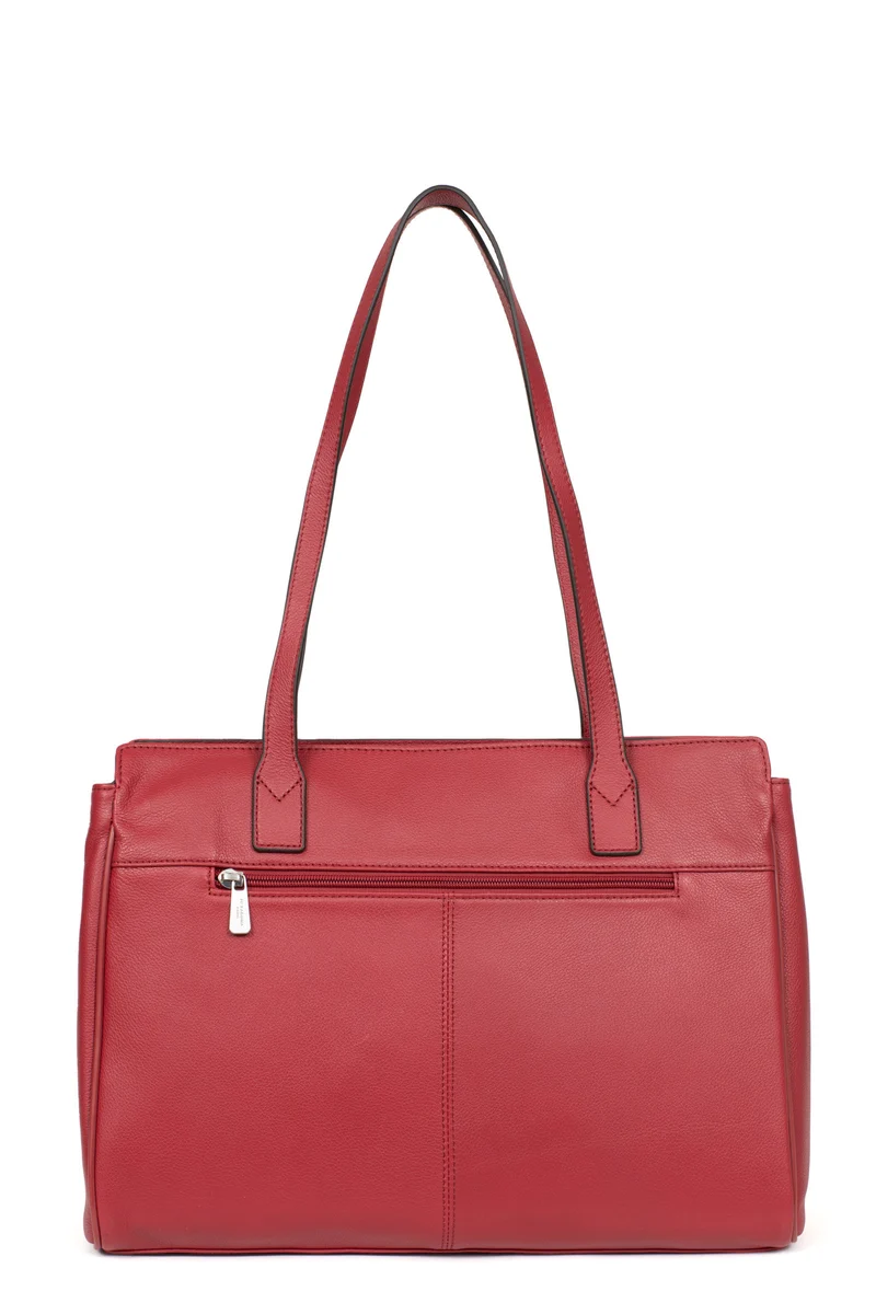 Sac porté épaule 2 anses - 13" & A4 - Cuir