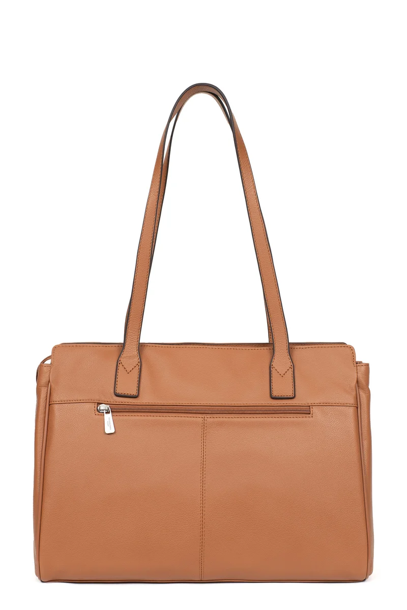 Sac porté épaule 2 anses - 13" & A4 - Cuir