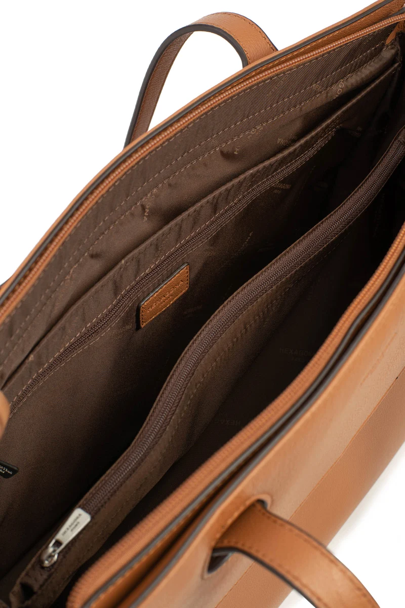 Sac porté épaule 2 anses - 13" & A4 - Cuir