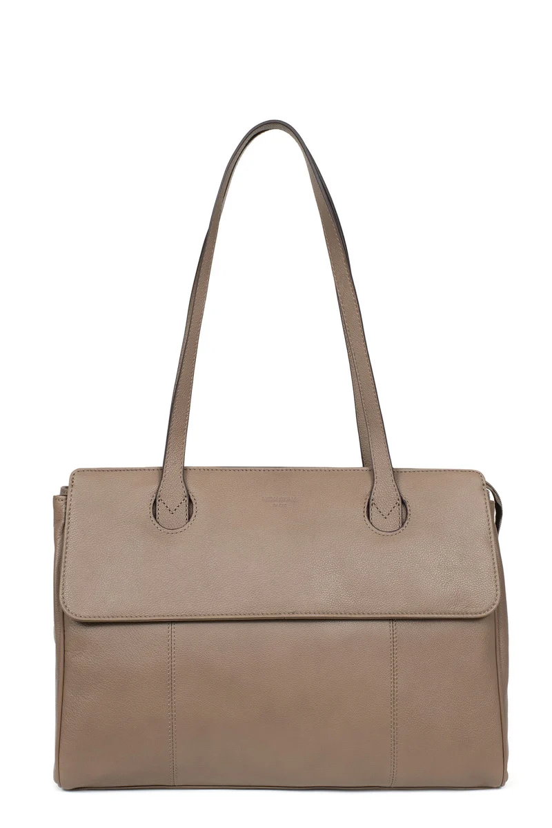 Sac porté épaule 2 anses - 13" & A4 - Cuir