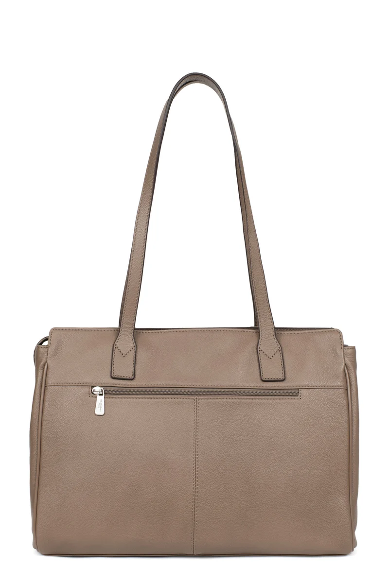 Sac porté épaule 2 anses - 13" & A4 - Cuir