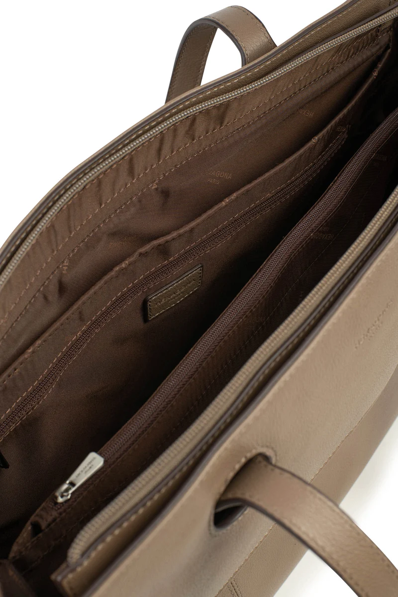 Sac porté épaule 2 anses - 13" & A4 - Cuir