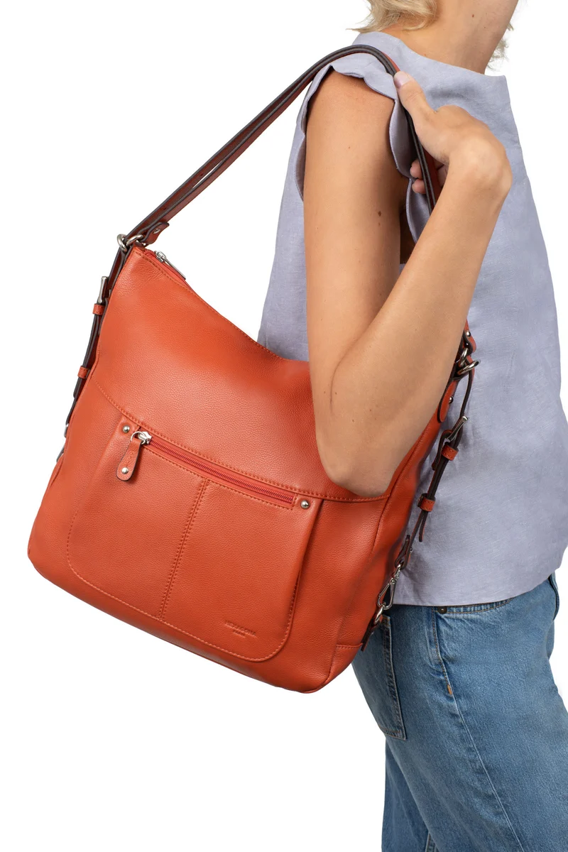 Sac transformable - A4 - Cuir