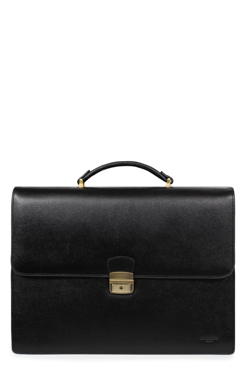 Cartable - A4 - Cuir