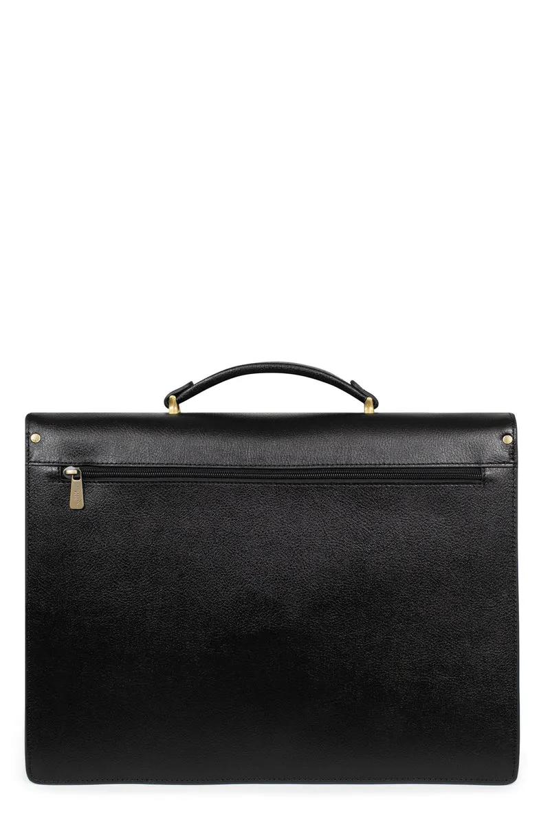 Cartable - A4 - Cuir