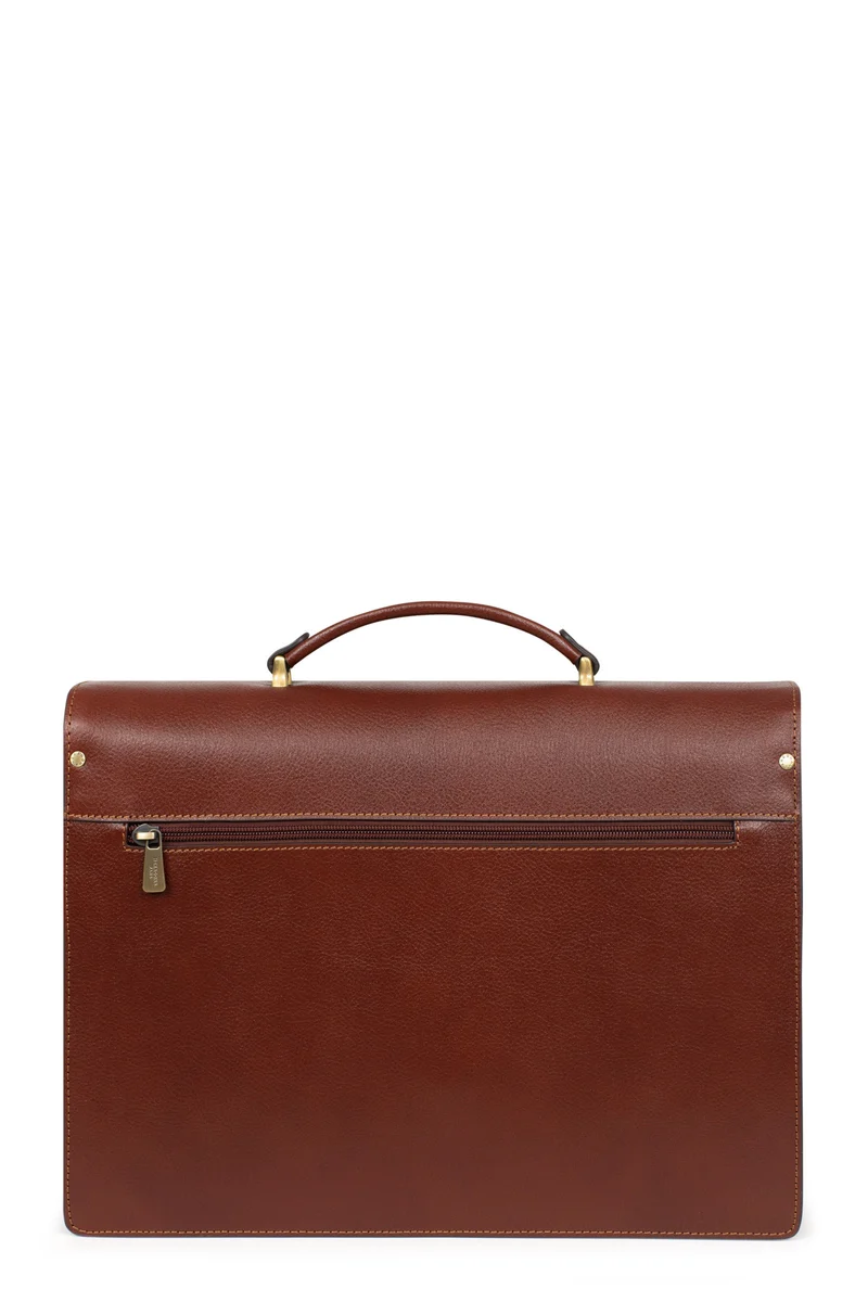 Cartable - A4 - Cuir