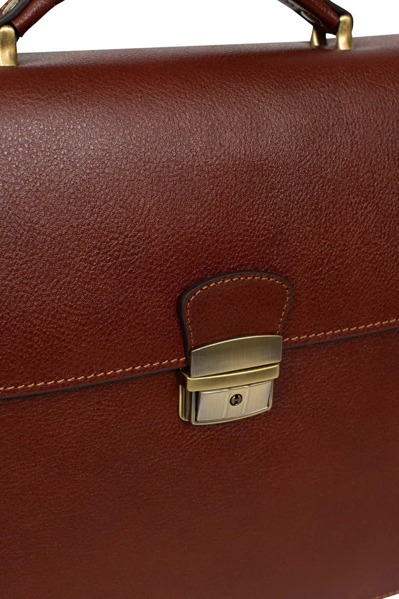 Cartable - A4 - Cuir