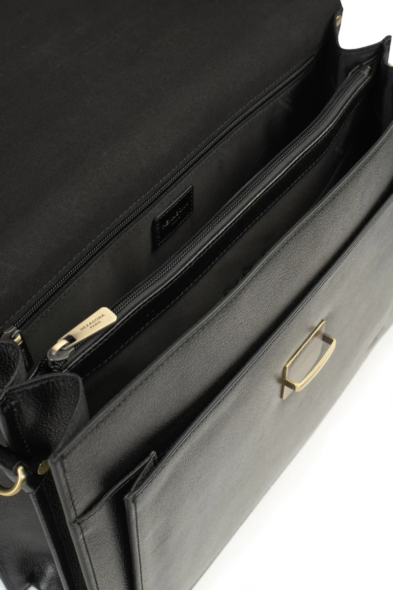 Cartable - A4 - Cuir