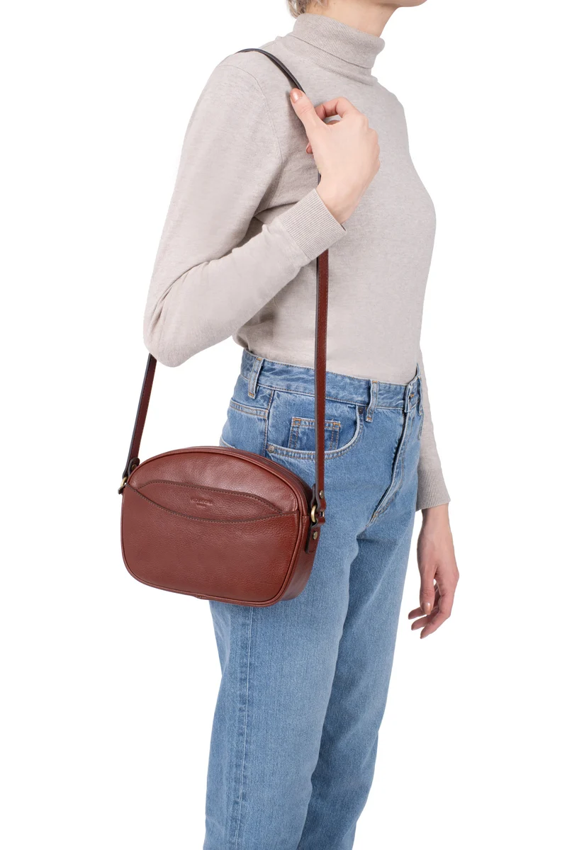 Sac porté travers - Cuir