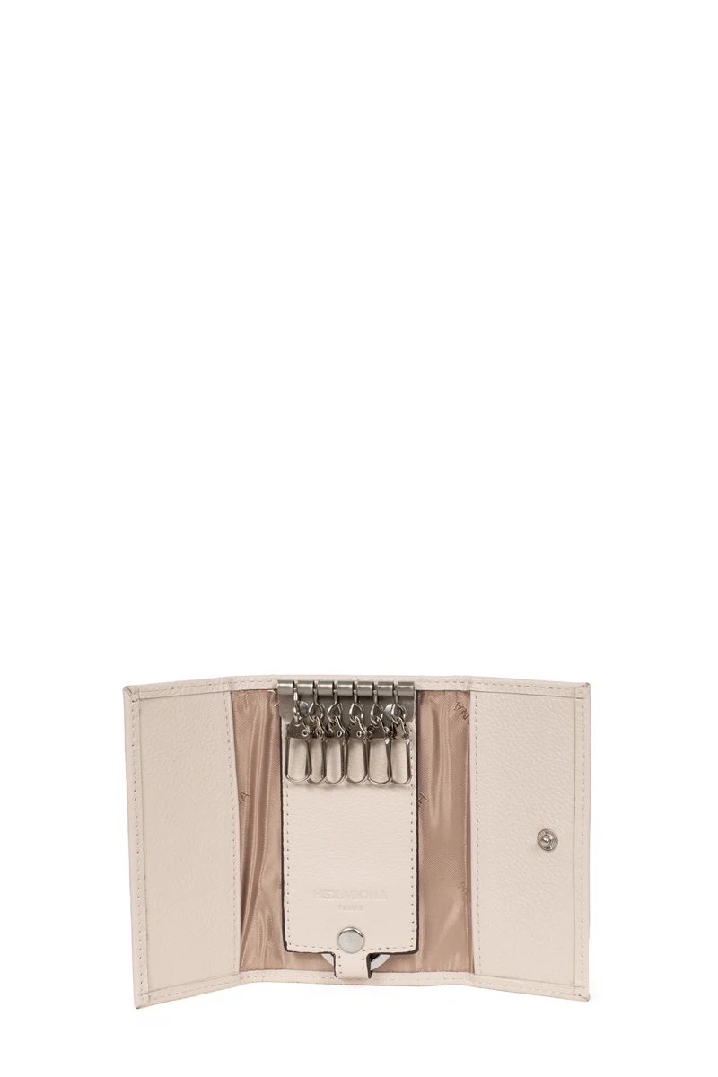 Étui porte-clés - 2 volets - Cuir