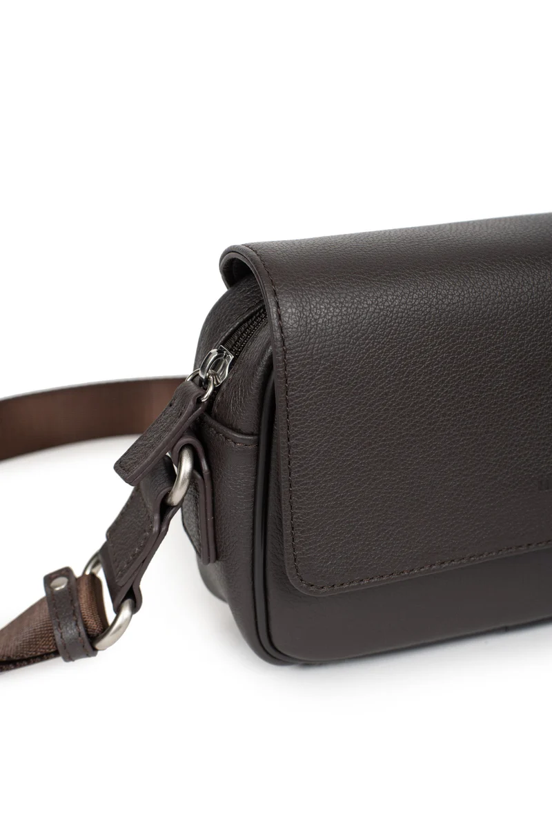 Sac reporter - Cuir