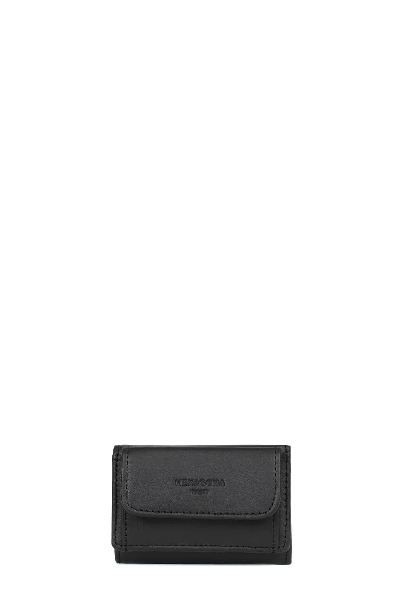 Porte-cartes - 2 volets - Stop RFID - Cuir