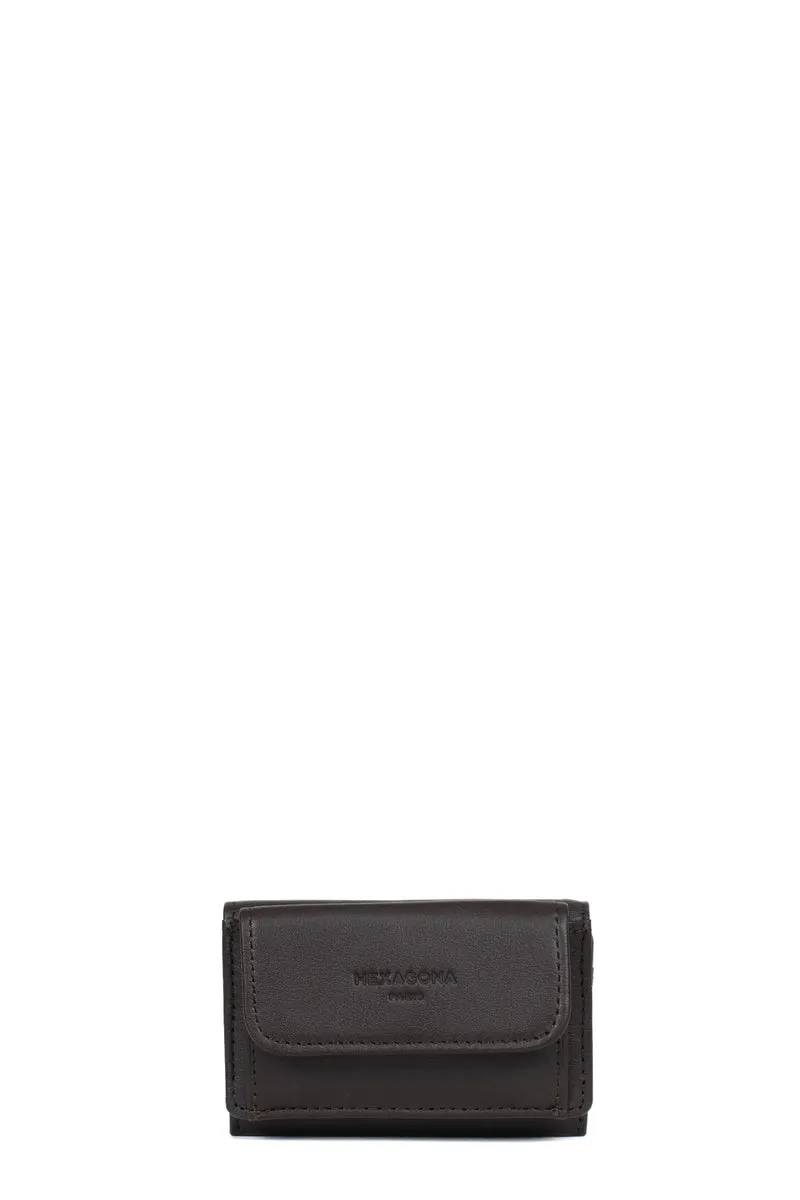 Porte-cartes - 2 volets - Stop RFID - Cuir