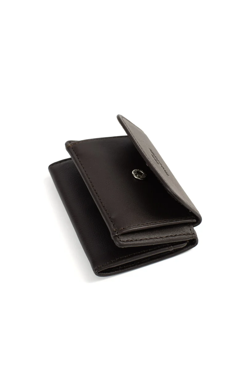 Porte-cartes - 2 volets - Stop RFID - Cuir