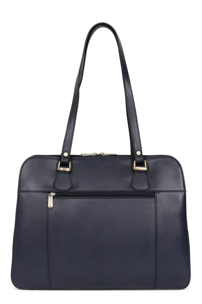 Sac porté épaule 2 anses - Tablette & A4 - Cuir