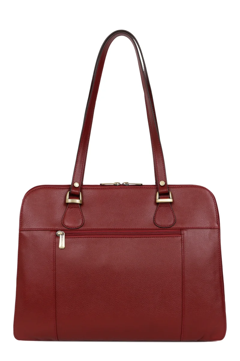 Sac porté épaule 2 anses - Tablette & A4 - Cuir