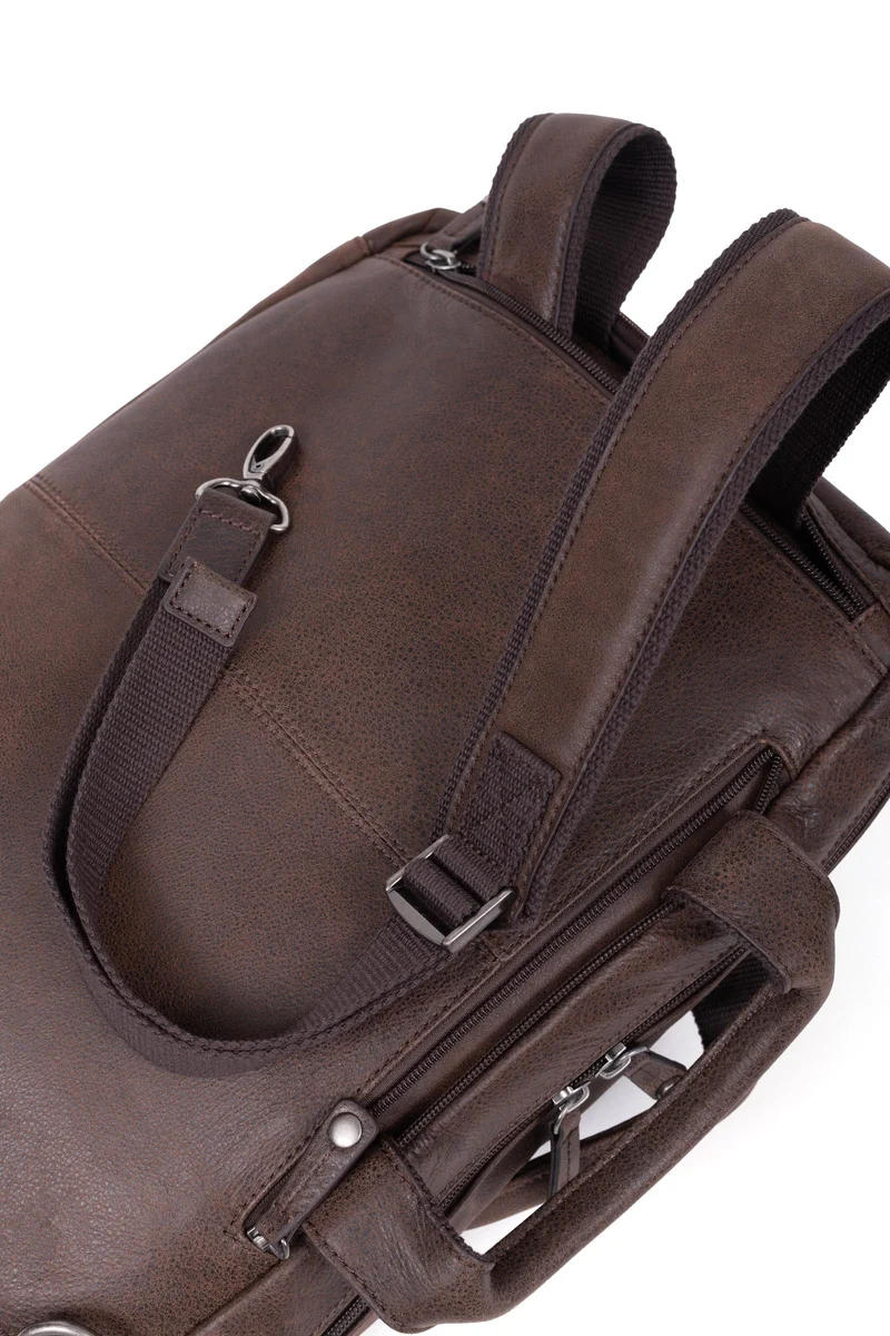 Sac transformable - 13" & A4 - Cuir