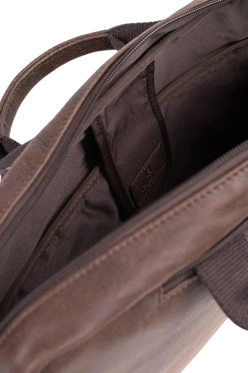 Sac transformable - 13" & A4 - Cuir