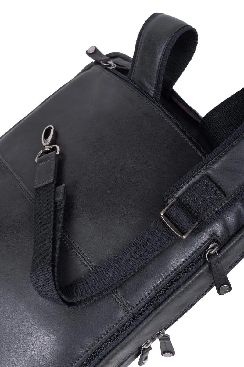 Sac transformable - 13" & A4 - Cuir