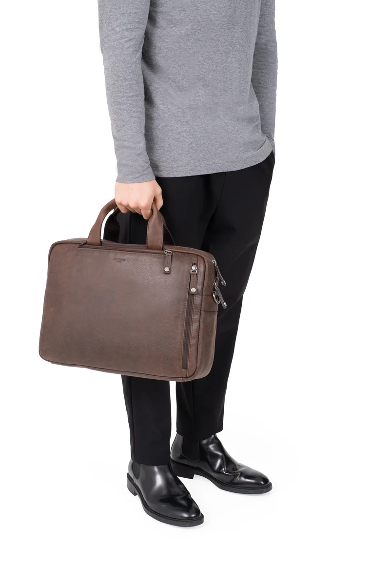 Sac transformable - 13" & A4 - Cuir