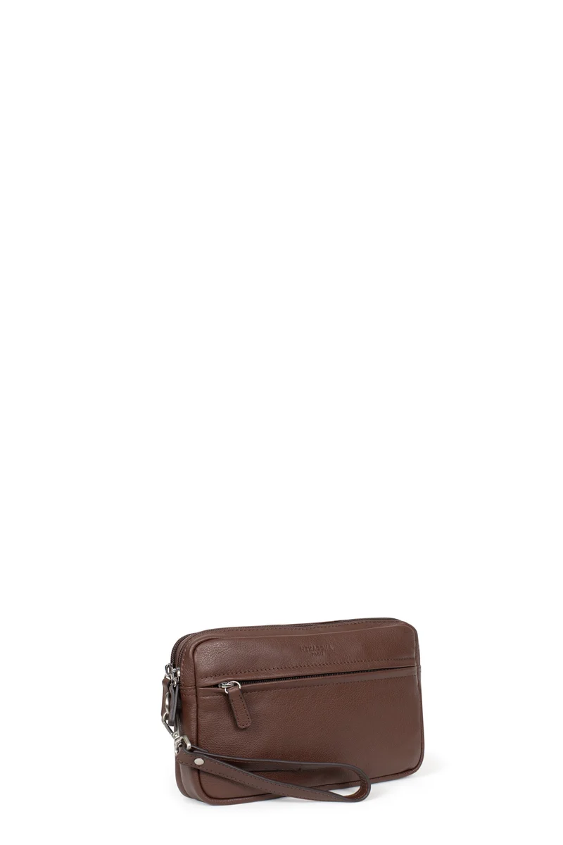 Pochette dragonne - Cuir