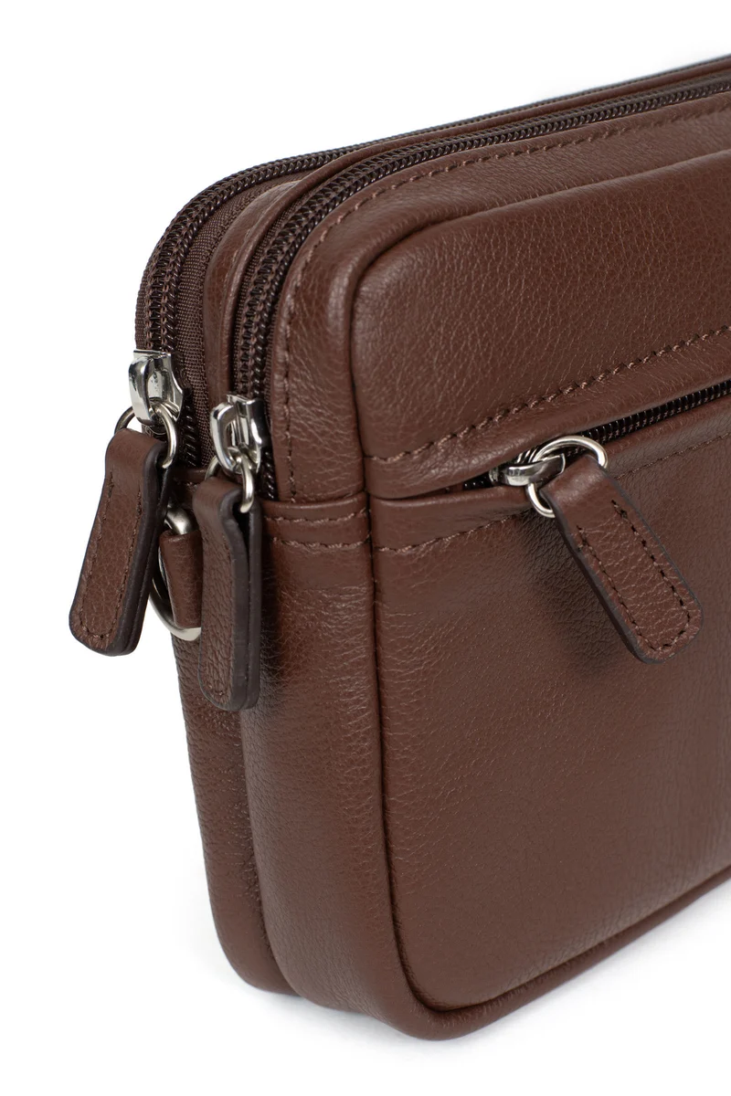 Pochette dragonne - Cuir