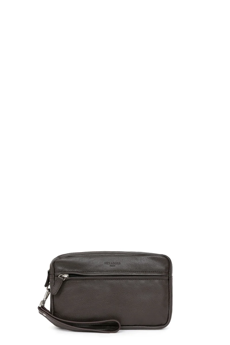 Pochette dragonne - Cuir