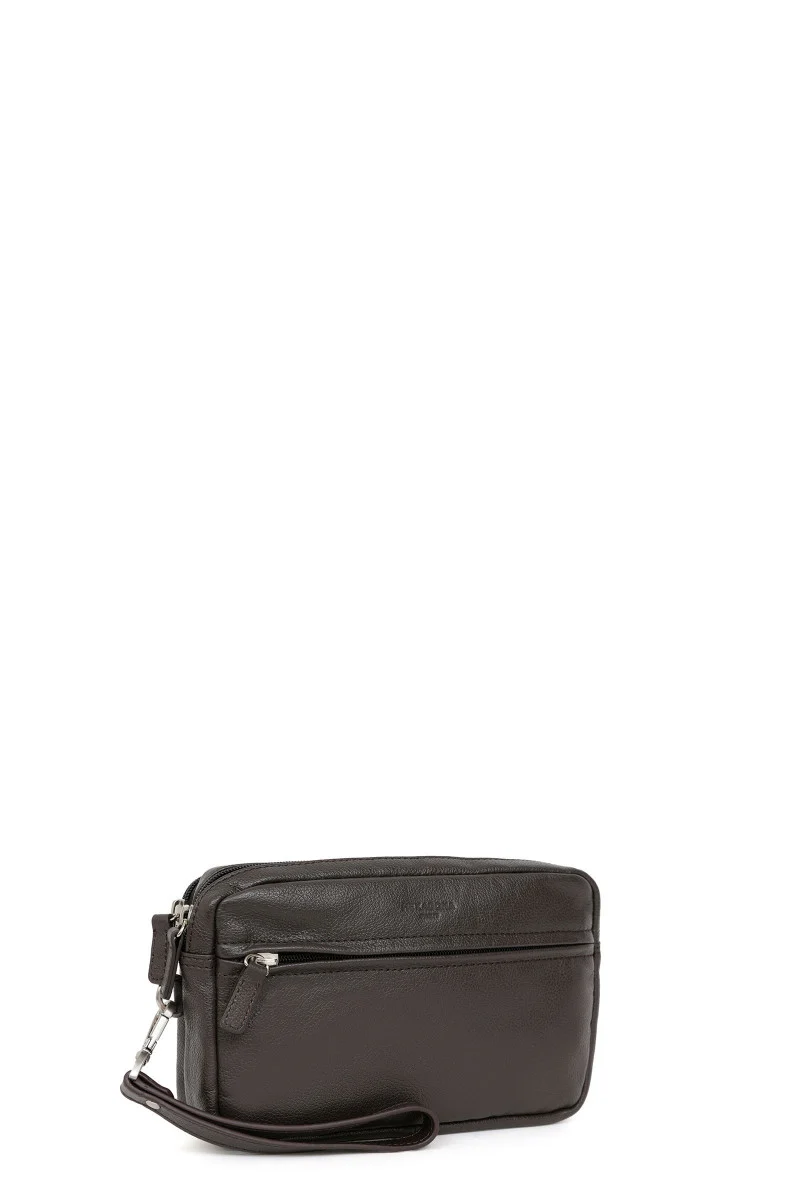 Pochette dragonne - Cuir