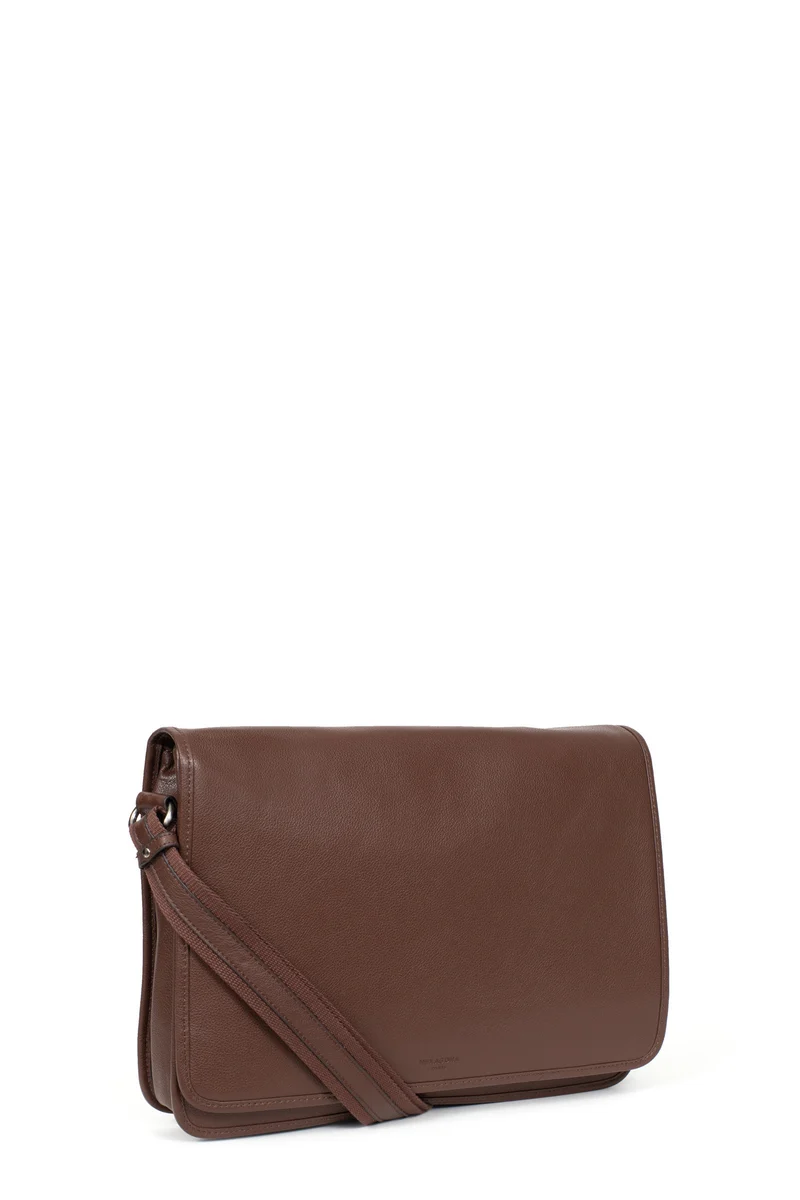 Gibecière - 13" & A4 - Cuir