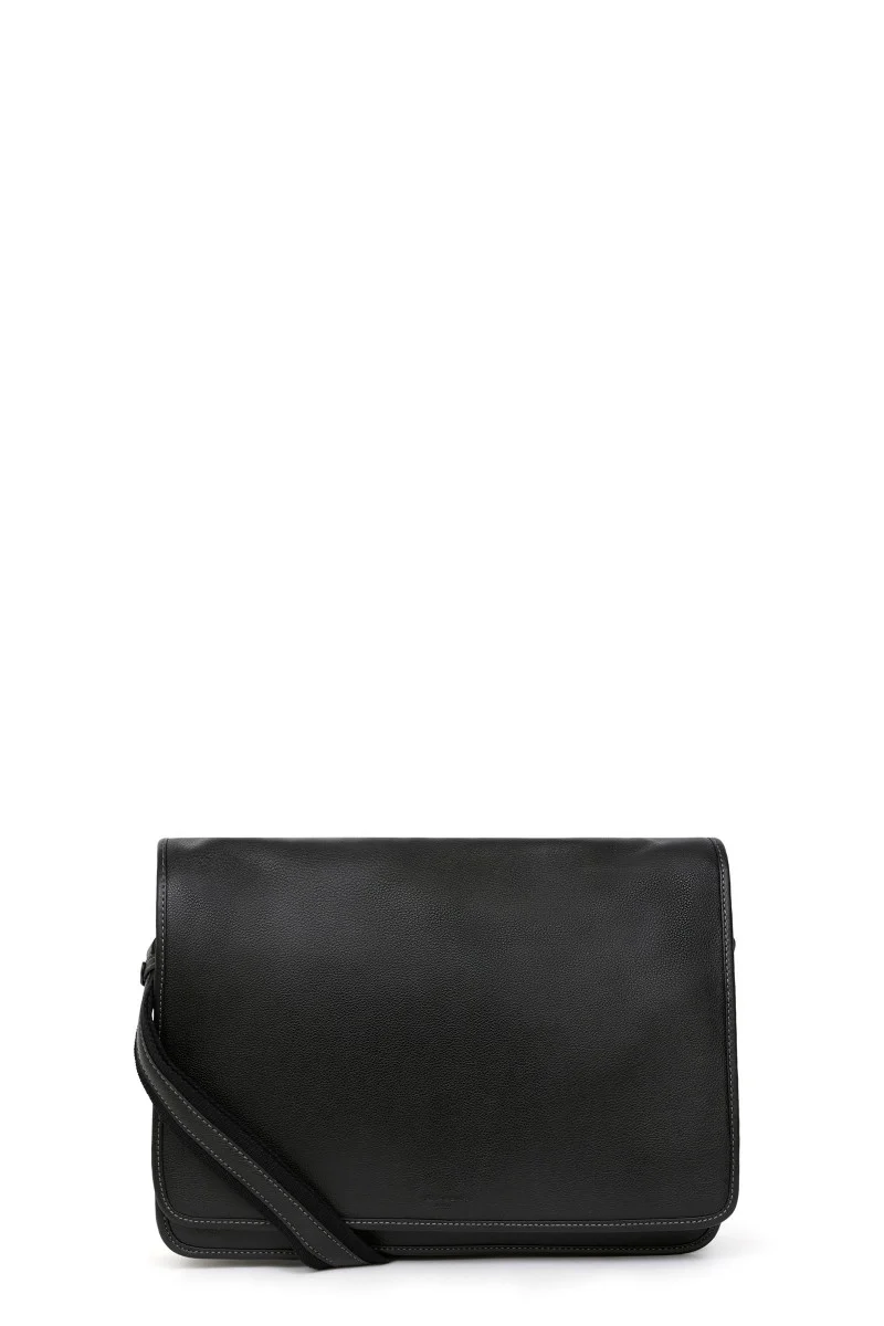 Gibecière - 13" & A4 - Cuir