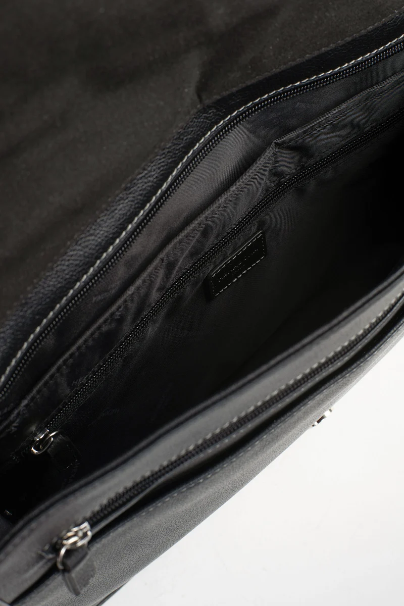 Gibecière - 13" & A4 - Cuir