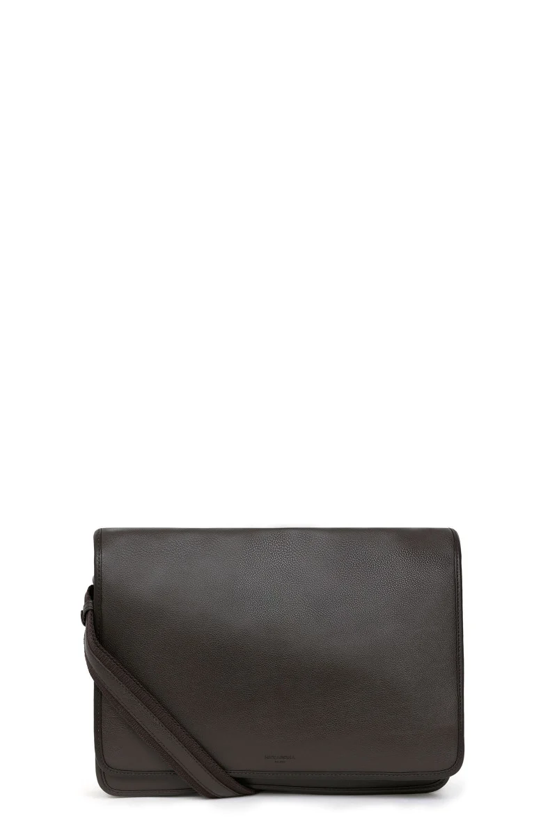 Gibecière - 13" & A4 - Cuir
