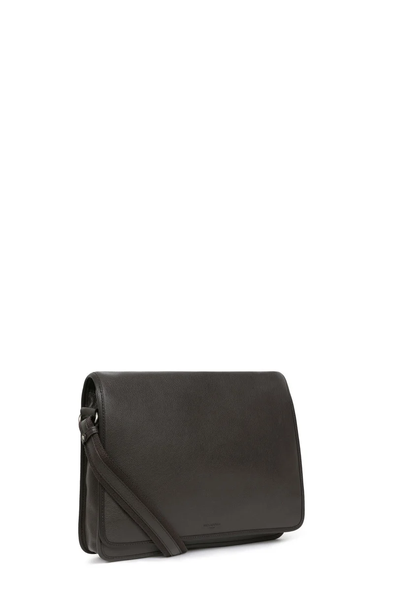 Gibecière - 13" & A4 - Cuir