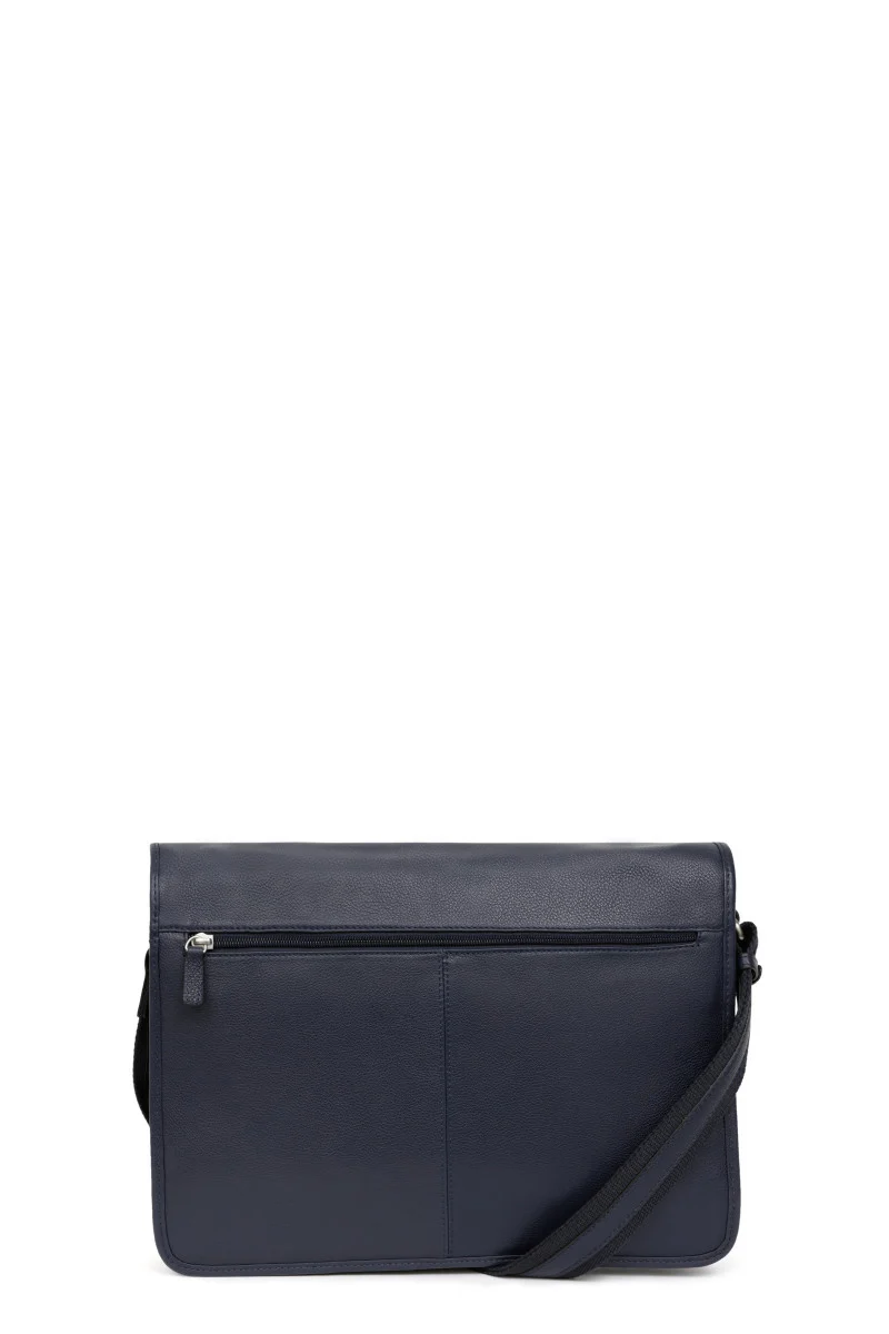 Gibecière - 13" & A4 - Cuir