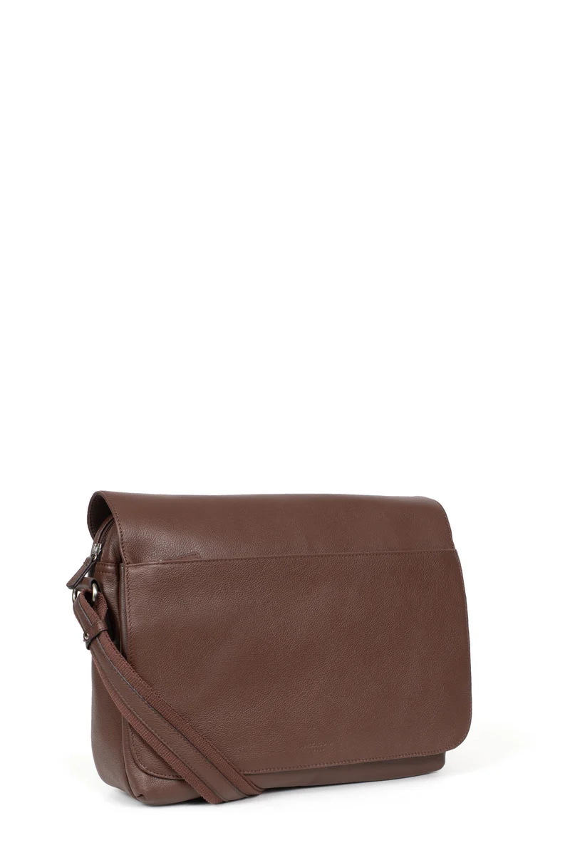 Gibecière - 13" & A4 - Cuir