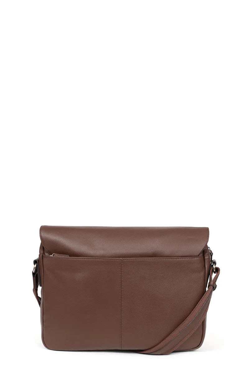 Gibecière - 13" & A4 - Cuir