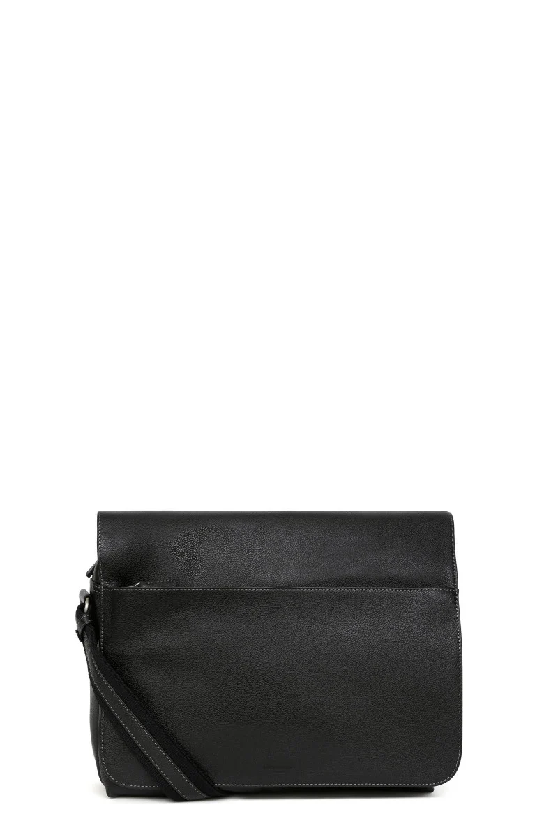 Gibecière - 13" & A4 - Cuir