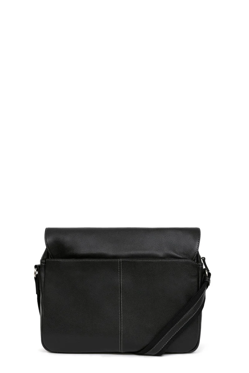 Gibecière - 13" & A4 - Cuir
