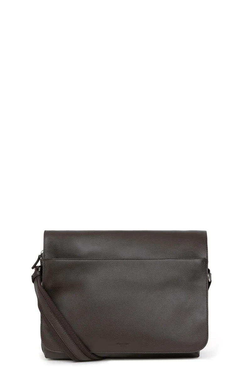 Gibecière - 13" & A4 - Cuir