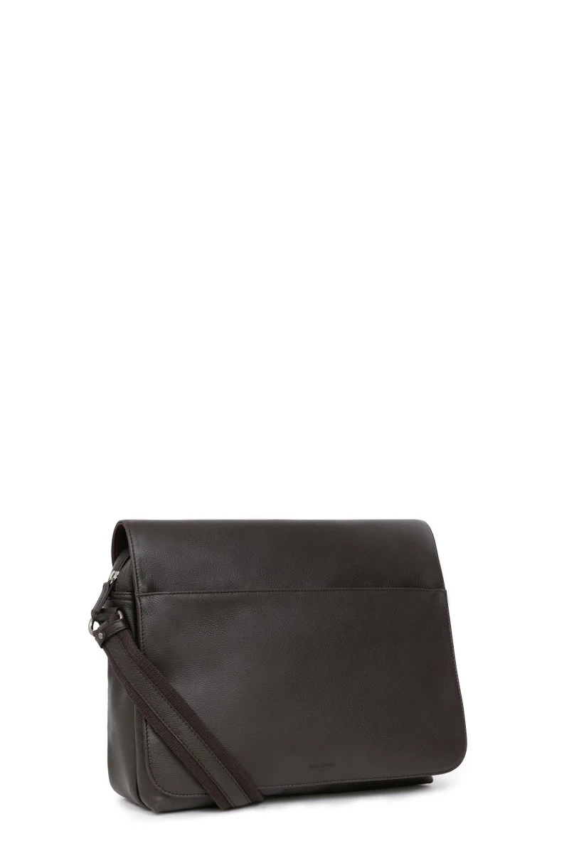 Gibecière - 13" & A4 - Cuir
