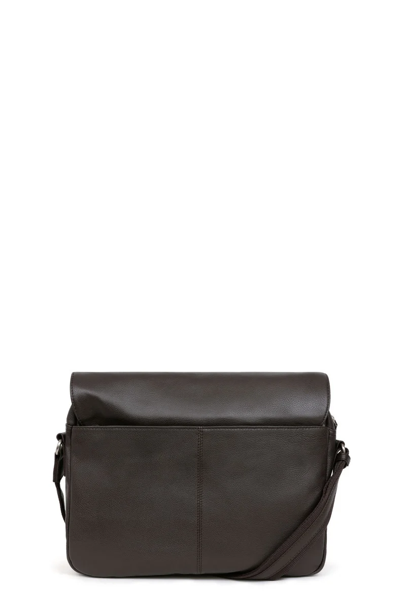 Gibecière - 13" & A4 - Cuir