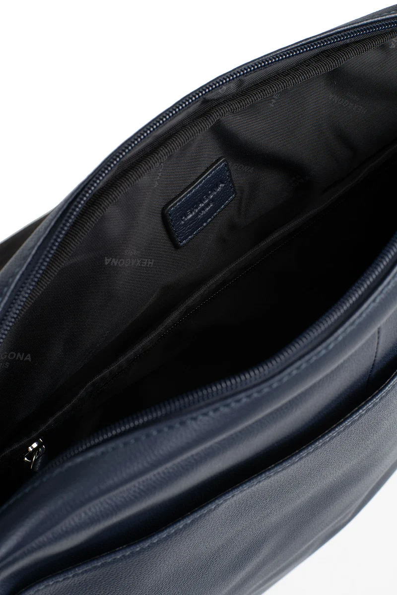 Gibecière - 13" & A4 - Cuir